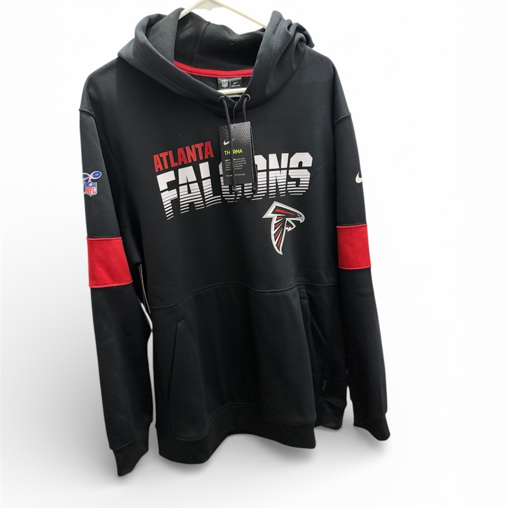 Nike Black and Red Atlanta Falcons hoodie